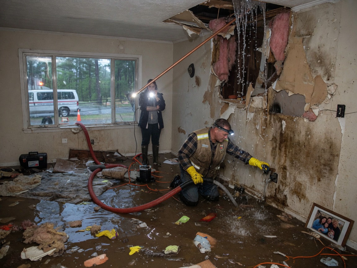 Handling Burst Pipe Water Damage After Union County Storms